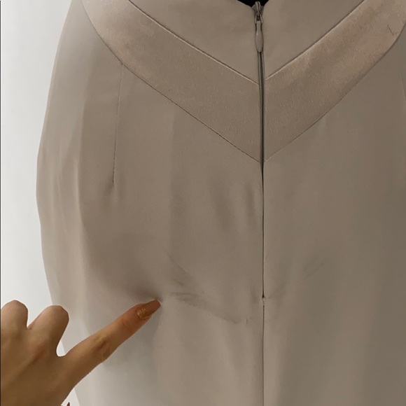 Grey Prom Gown. - Picture 4 of 5